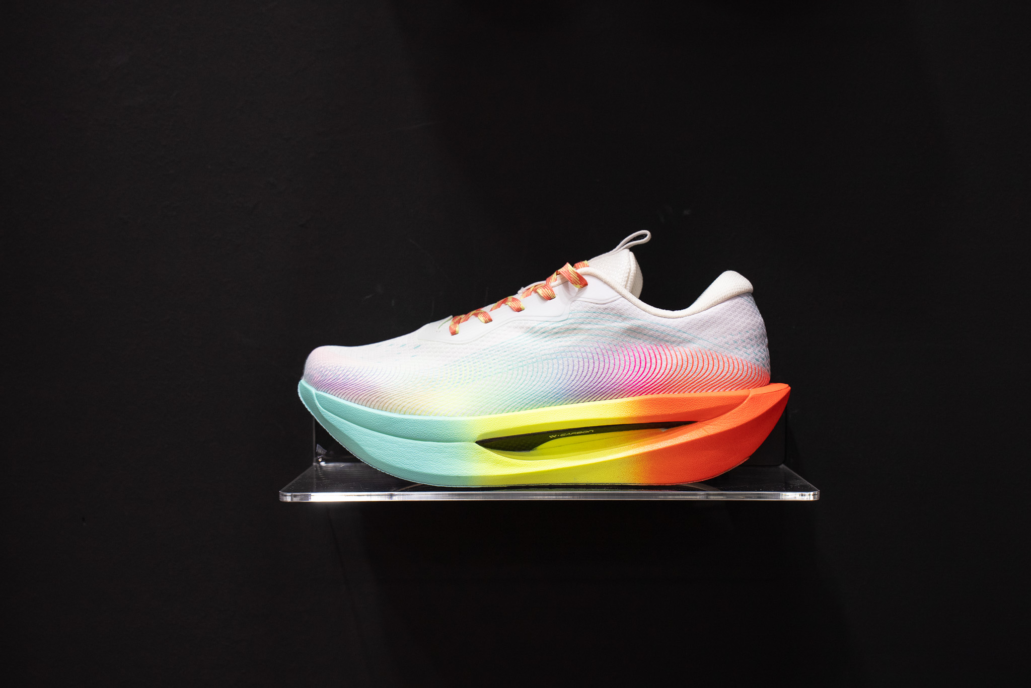 sneaker with a DTG print