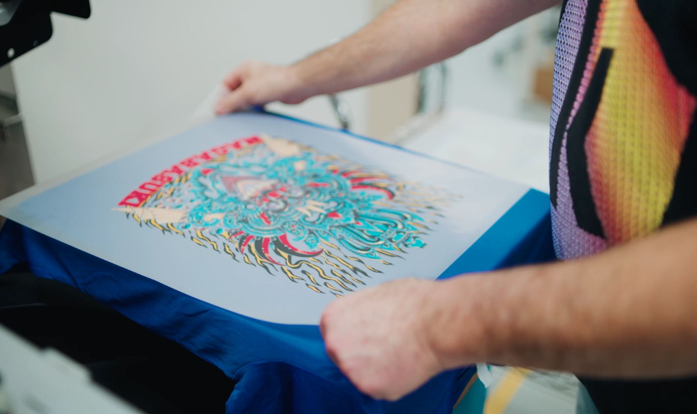 t-shirt with a dtf print 2