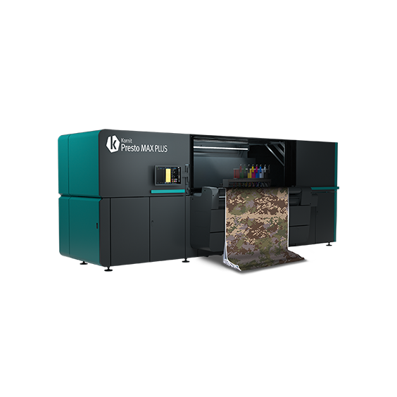 Kornit's Presto MAX PLUS printer